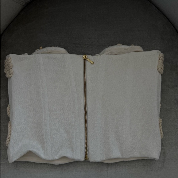 PatBO Dune Knit Strapless Top Size 4 - Picture 5 of 6